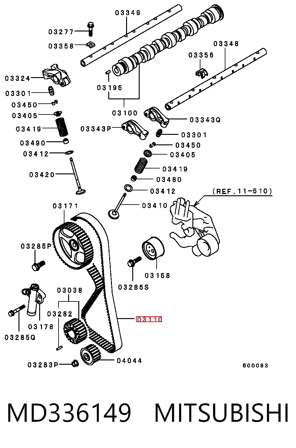 MD336149 Mitsubishi