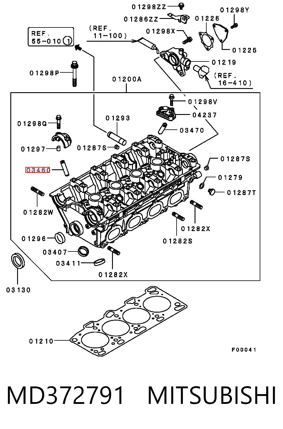 Купить O95058 Japan Cars Направляющая клапана впускного