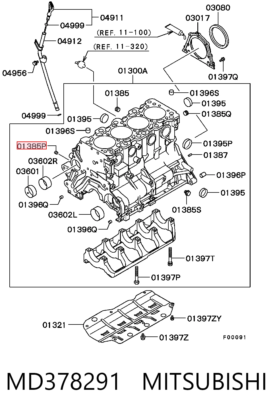 MD378291 Mitsubishi