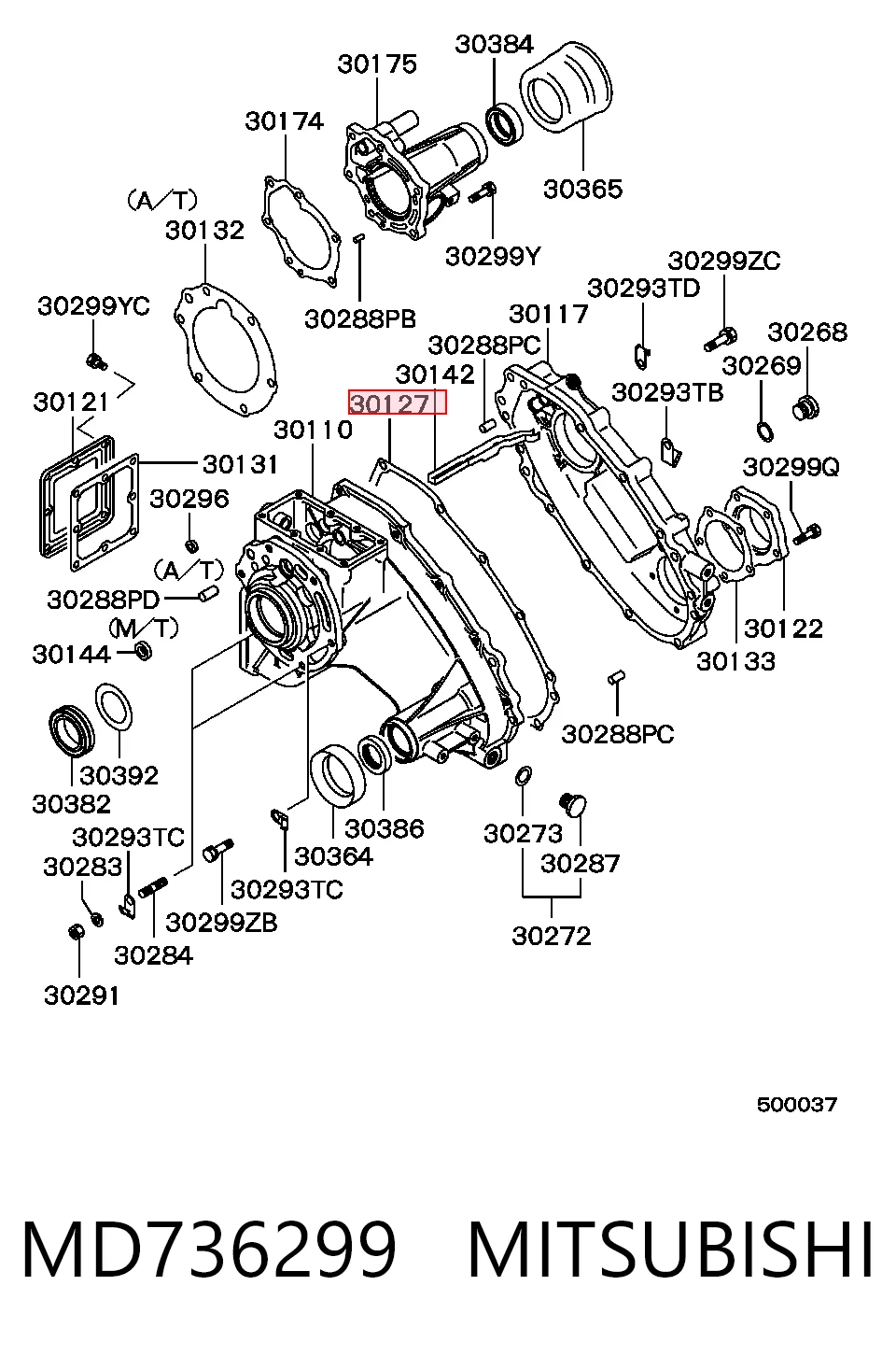MD736299 Mitsubishi