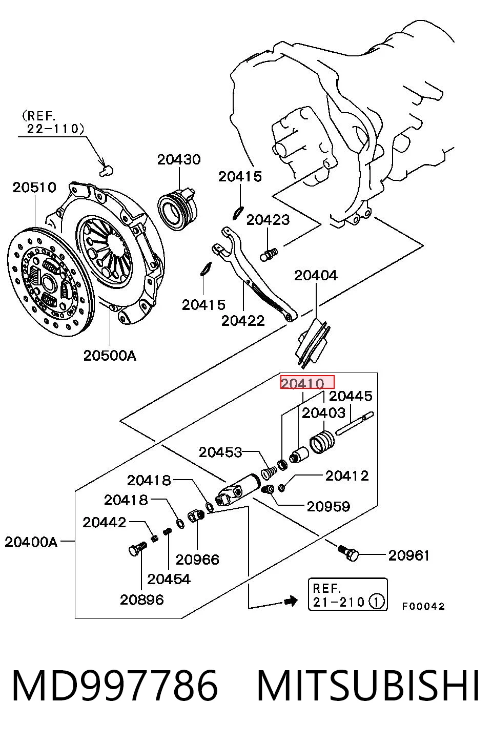 0431335040 Toyota Ремкомплект рабочего цилиндра сцепления
