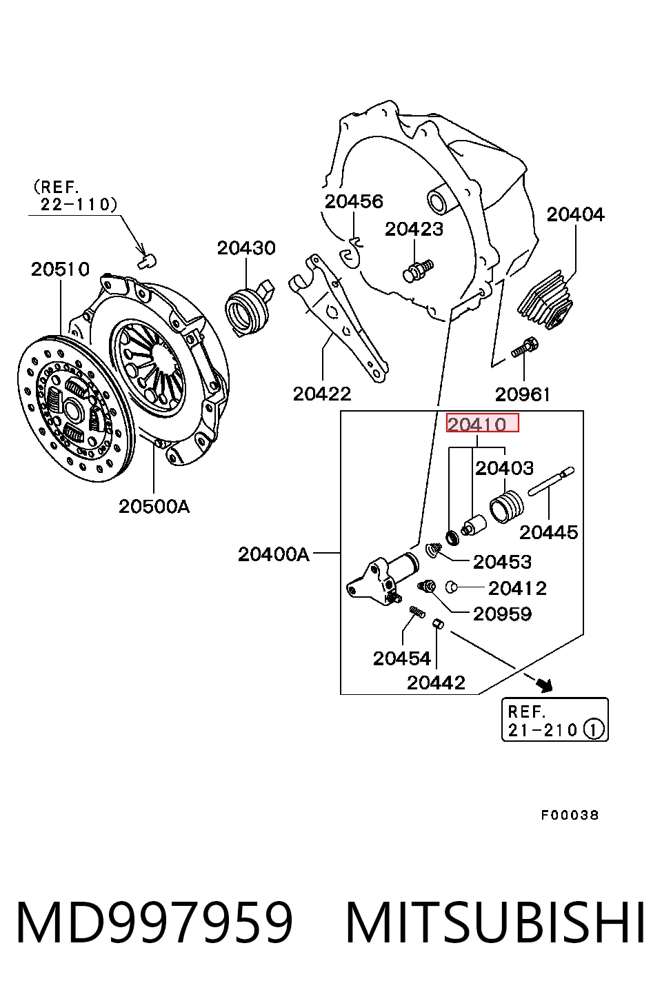Ремкомплект рабочего цилиндра сцепления Toyota 0431335040 цена, от 3.87 USD