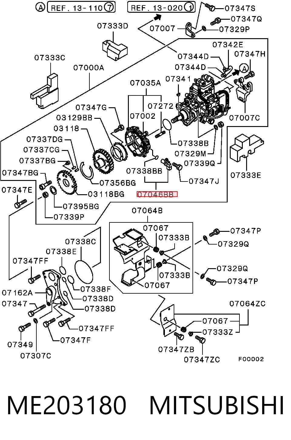 Датчик положения коленвала Bosch 9443612892