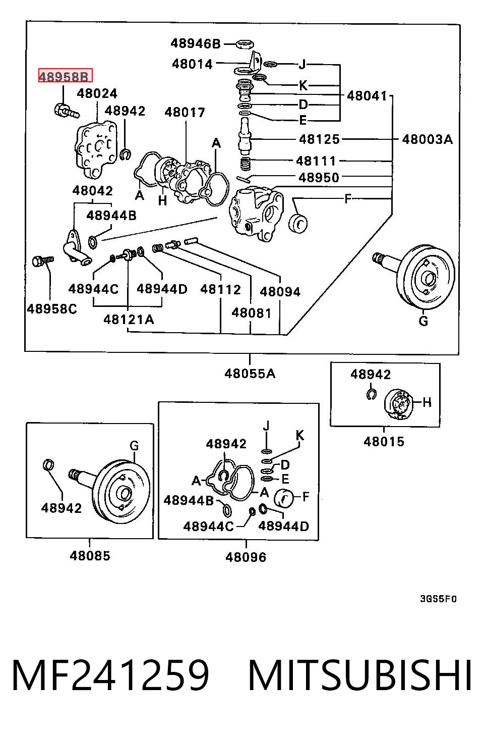 MF241259 Mitsubishi