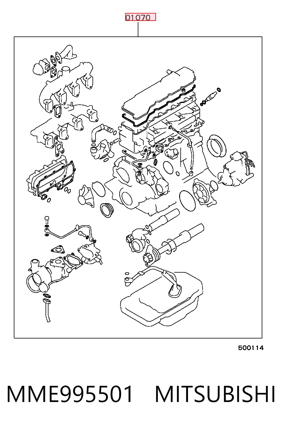 Полный комплект прокладок двигателя NIPPON MOTORS FS6460 цена, от 107.43 USD