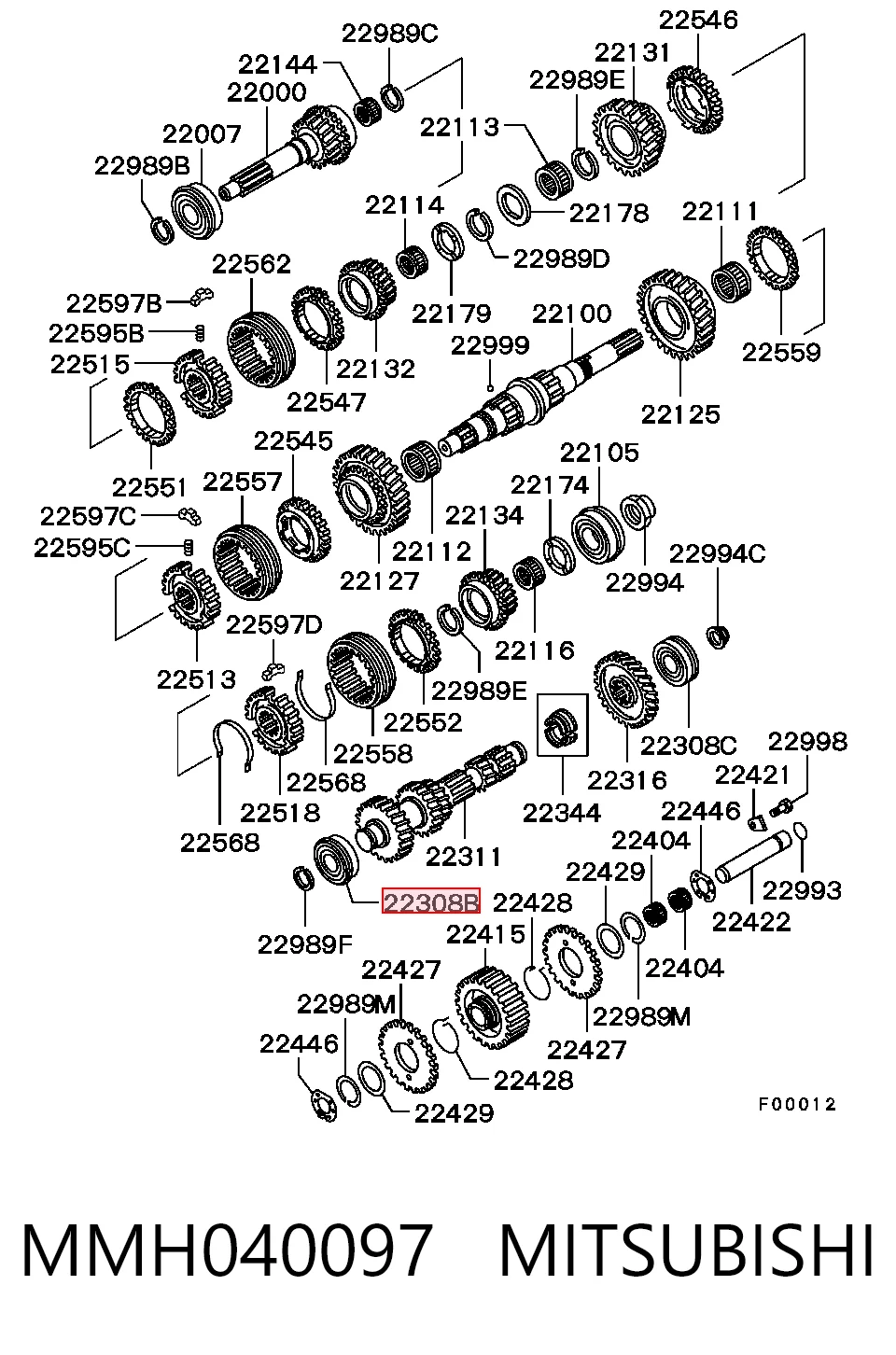 6328NRC3 Nachi Подшипники коробки