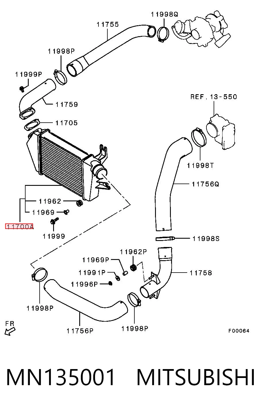 Купить 3S145011 AND Интеркулер