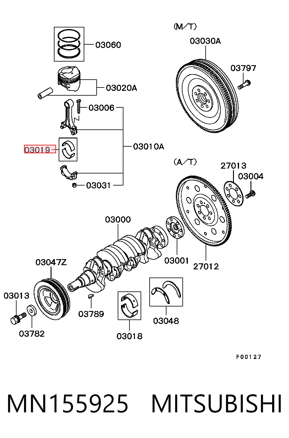 MN155925 Mitsubishi