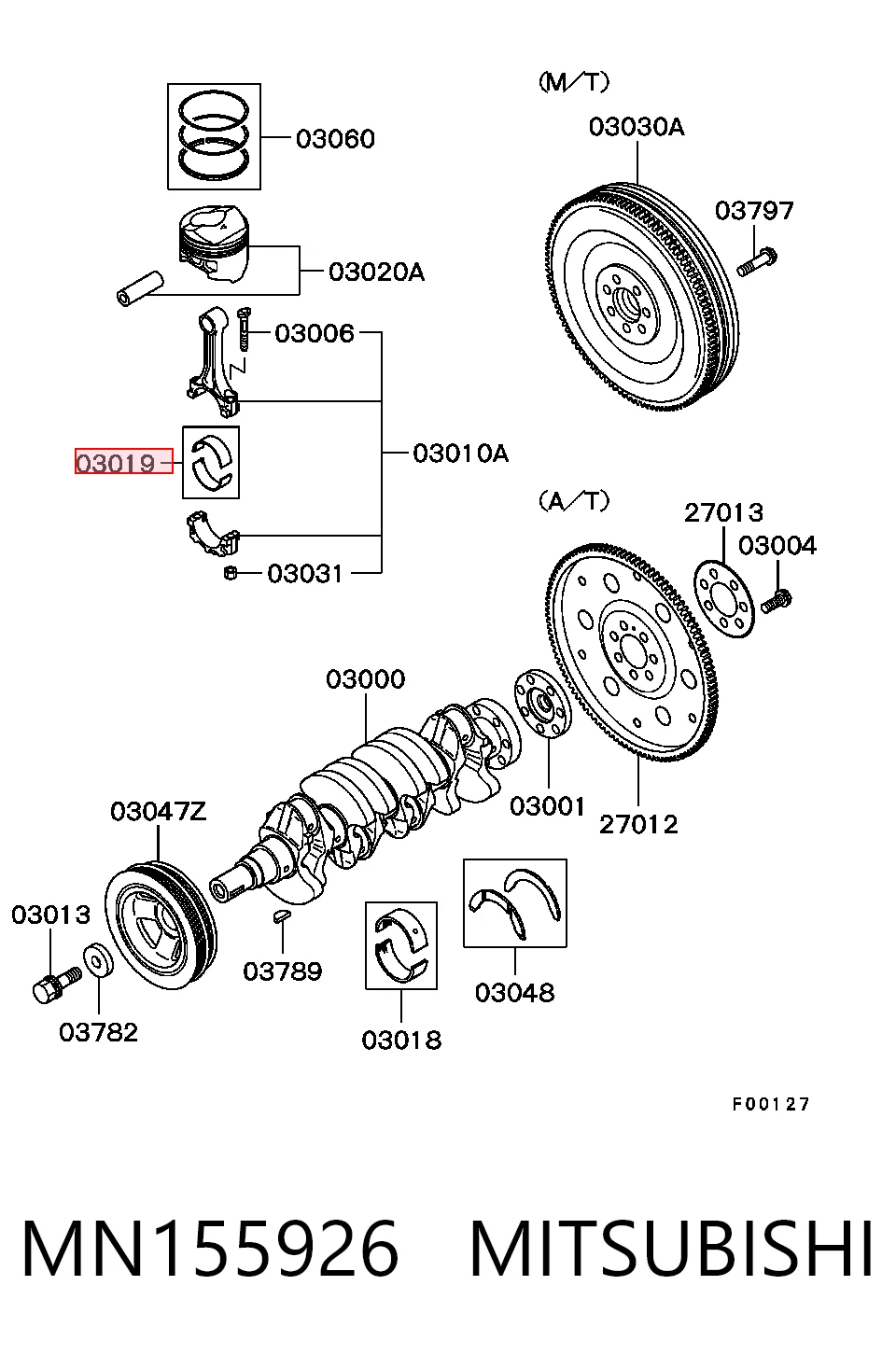MN155926 Mitsubishi