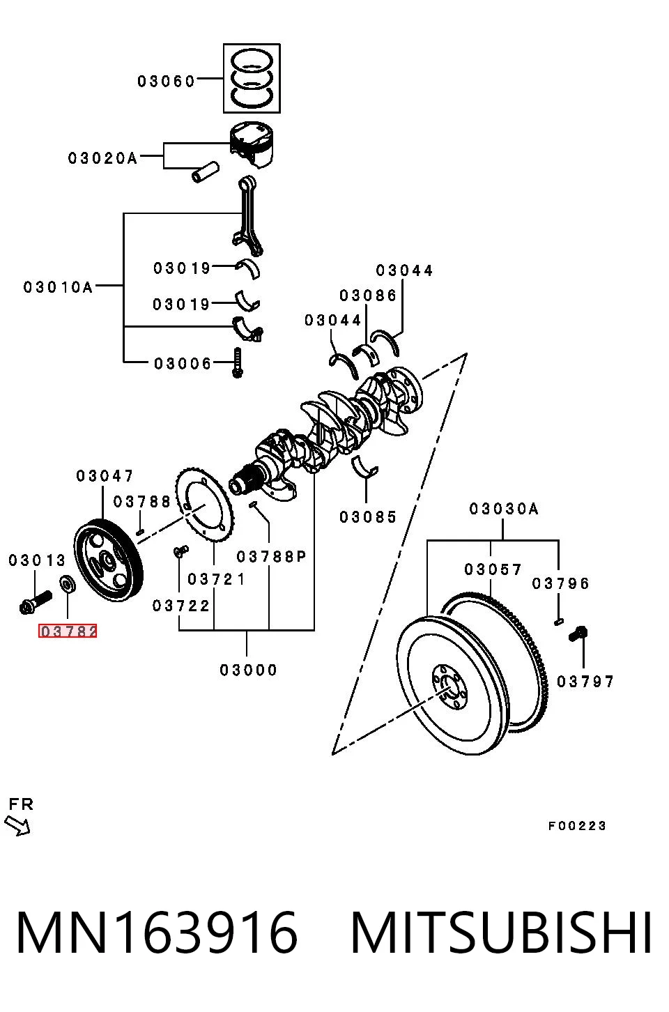 MN163916 Mitsubishi