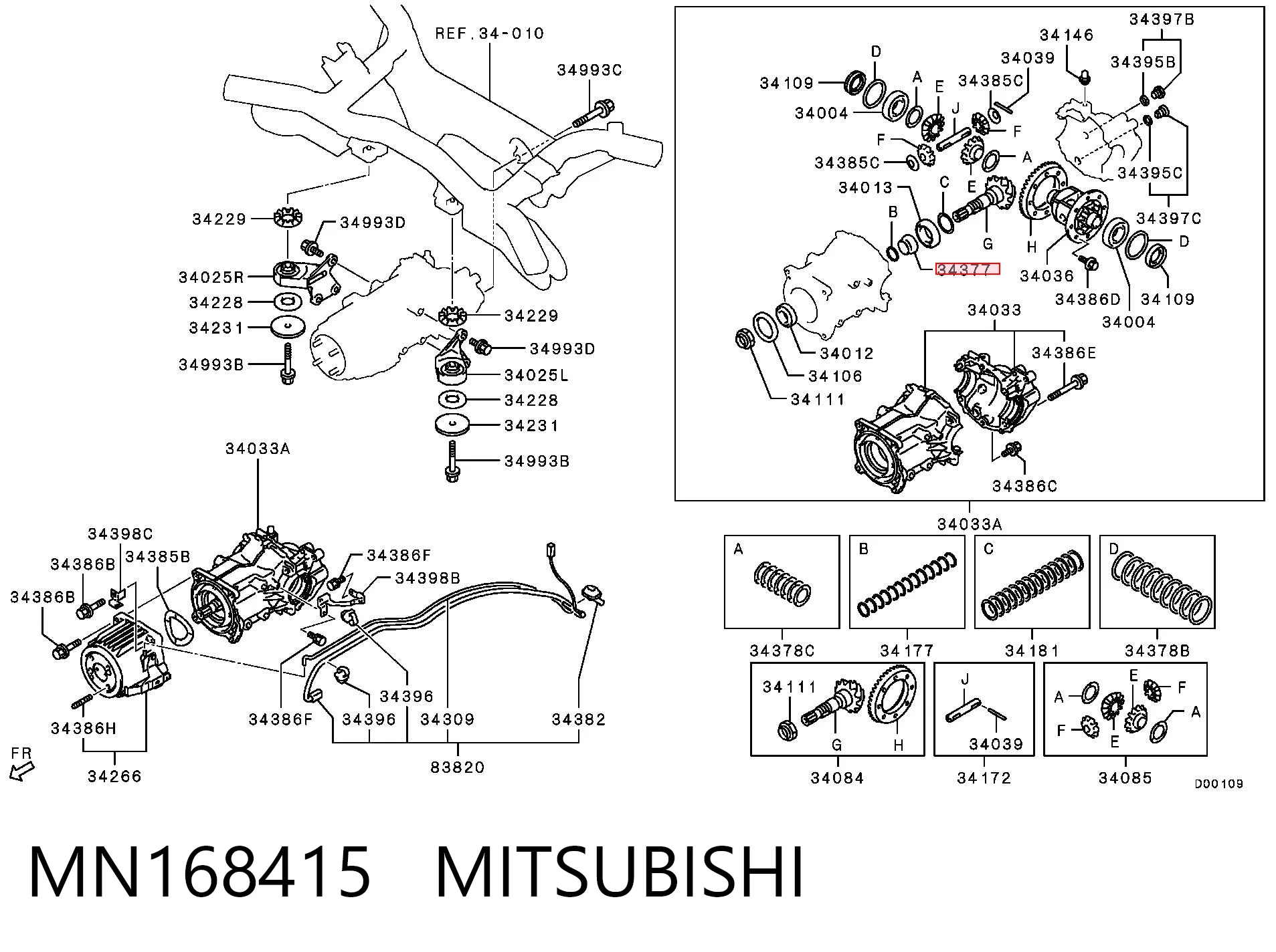 MN168415 Mitsubishi