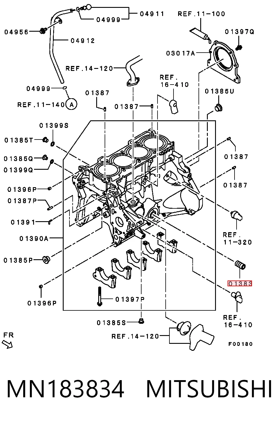 MN183834 Mitsubishi