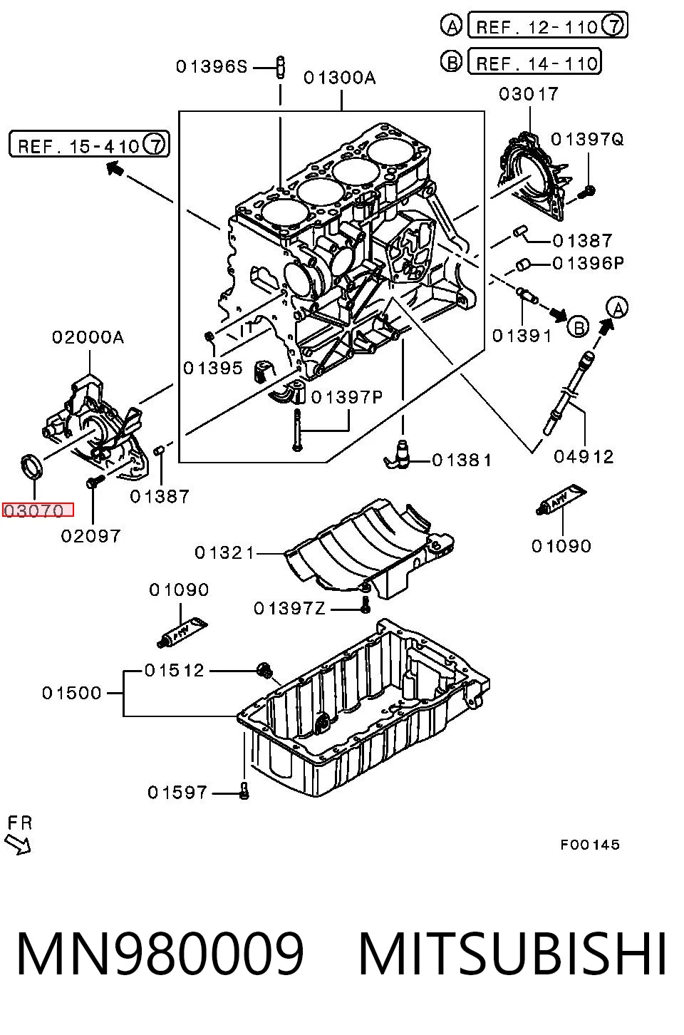 Купить Сальник коленвала Ауди А6 C4 4A5