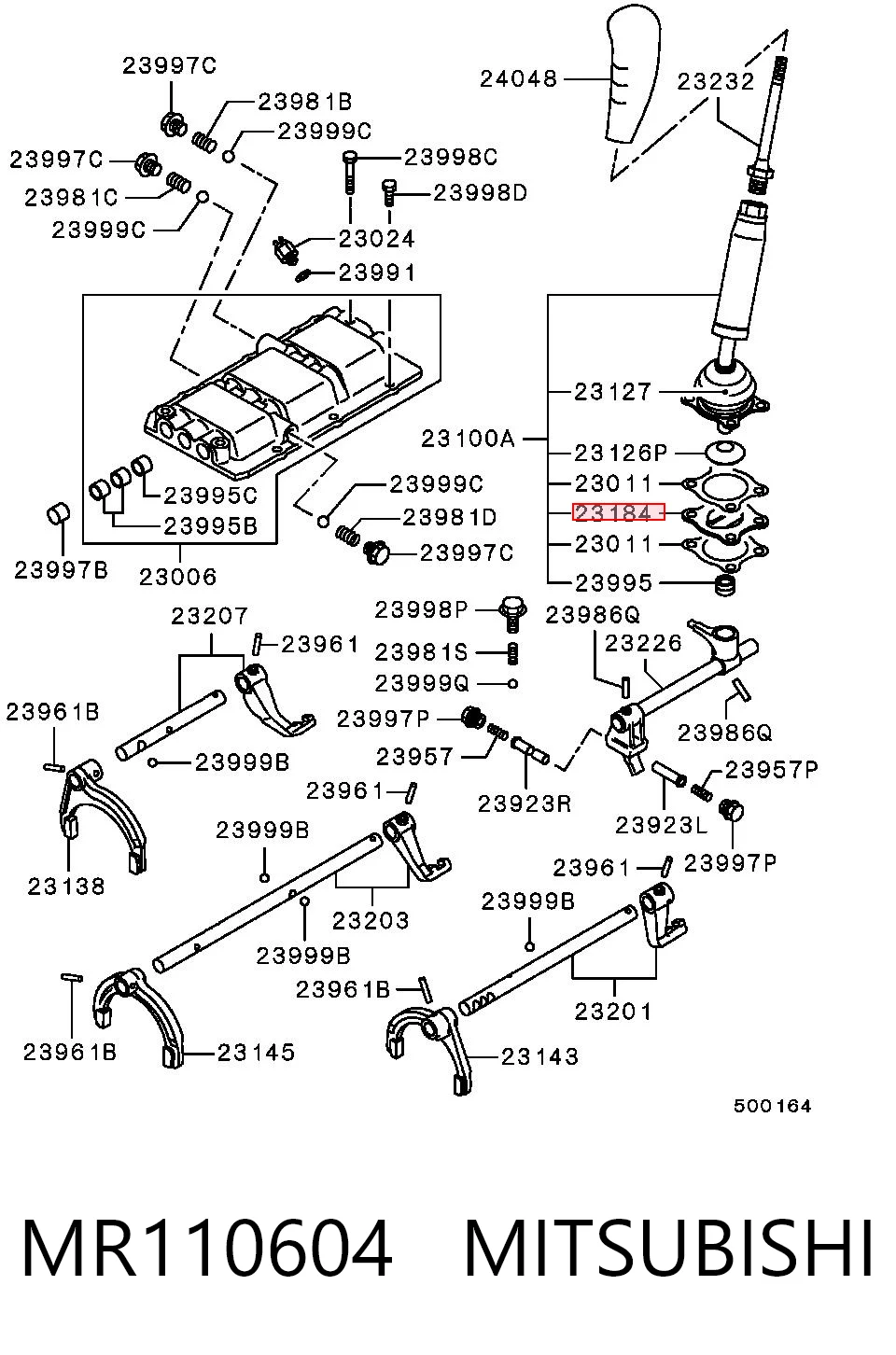 MR110604 Mitsubishi 