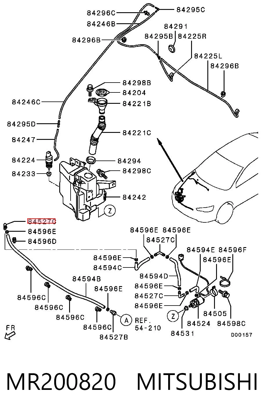 MR200820 Mitsubishi 