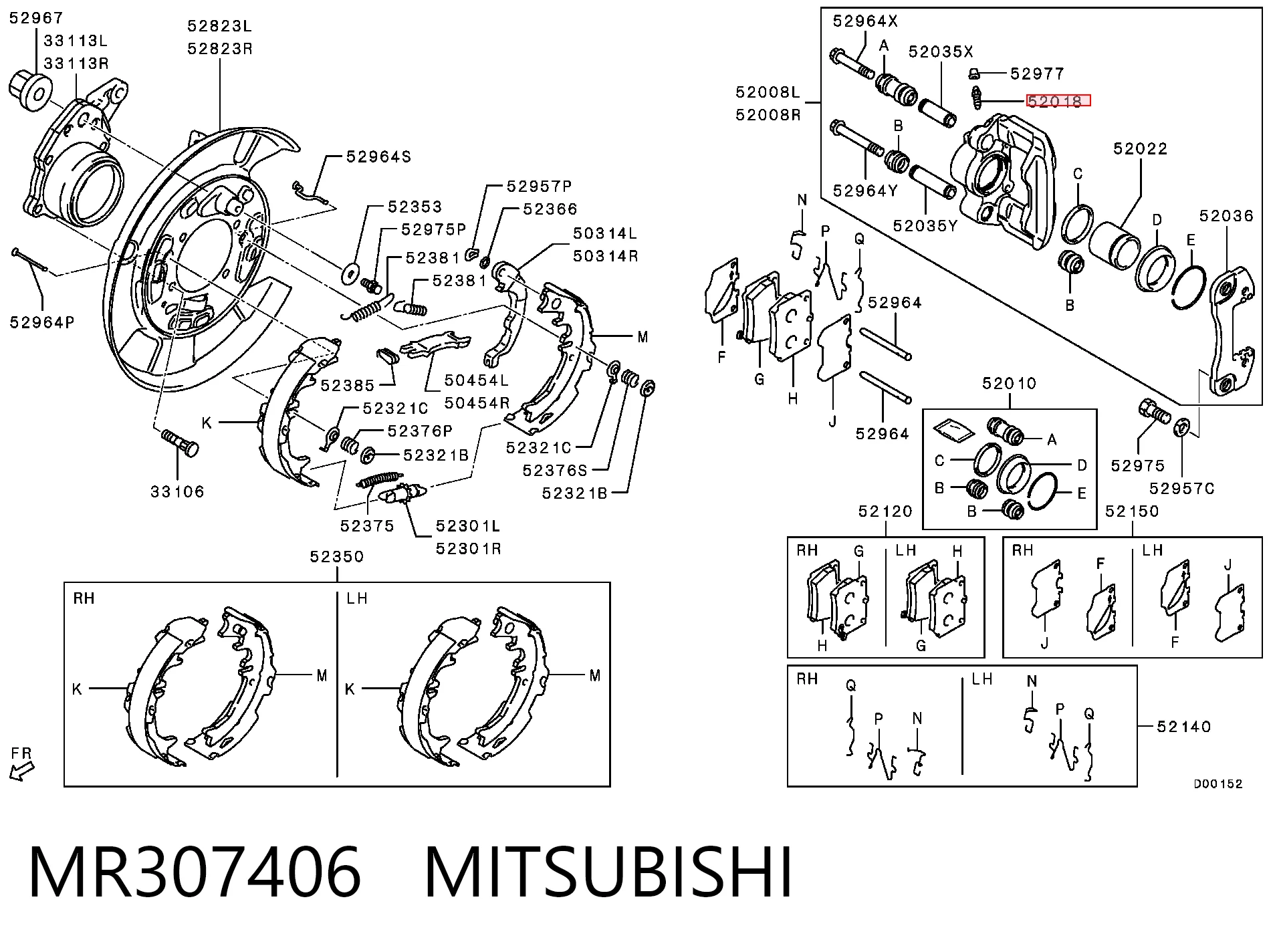 MR307406 Mitsubishi