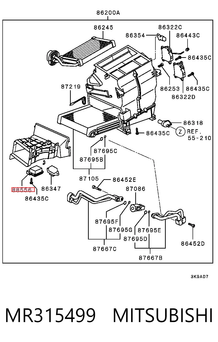 Реле отопителя Mitsubishi Pajero IV LONG внедорожник (V90) (2006 - 2013) цена, от 6.48 USD
