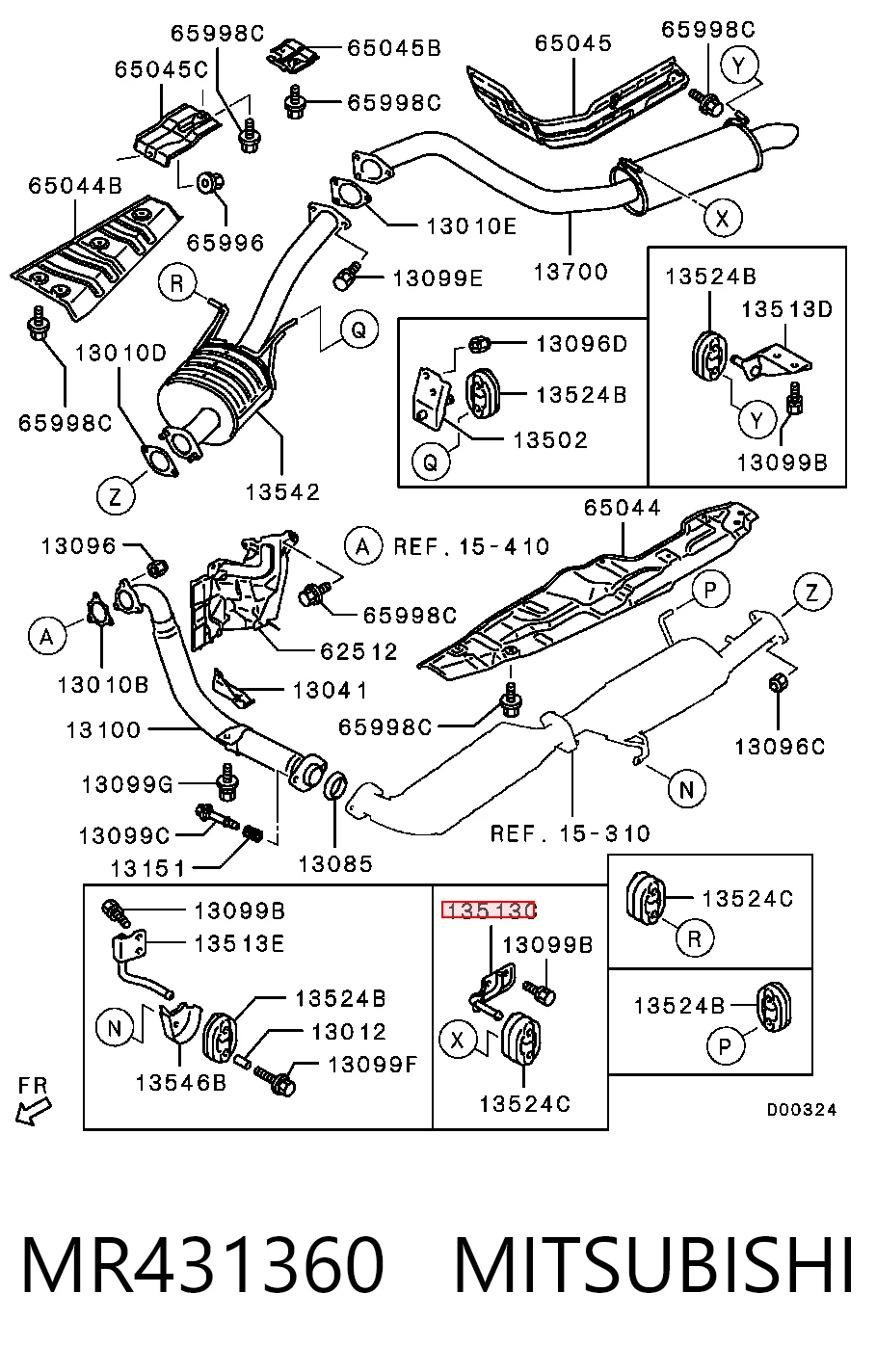 MR431360 Mitsubishi