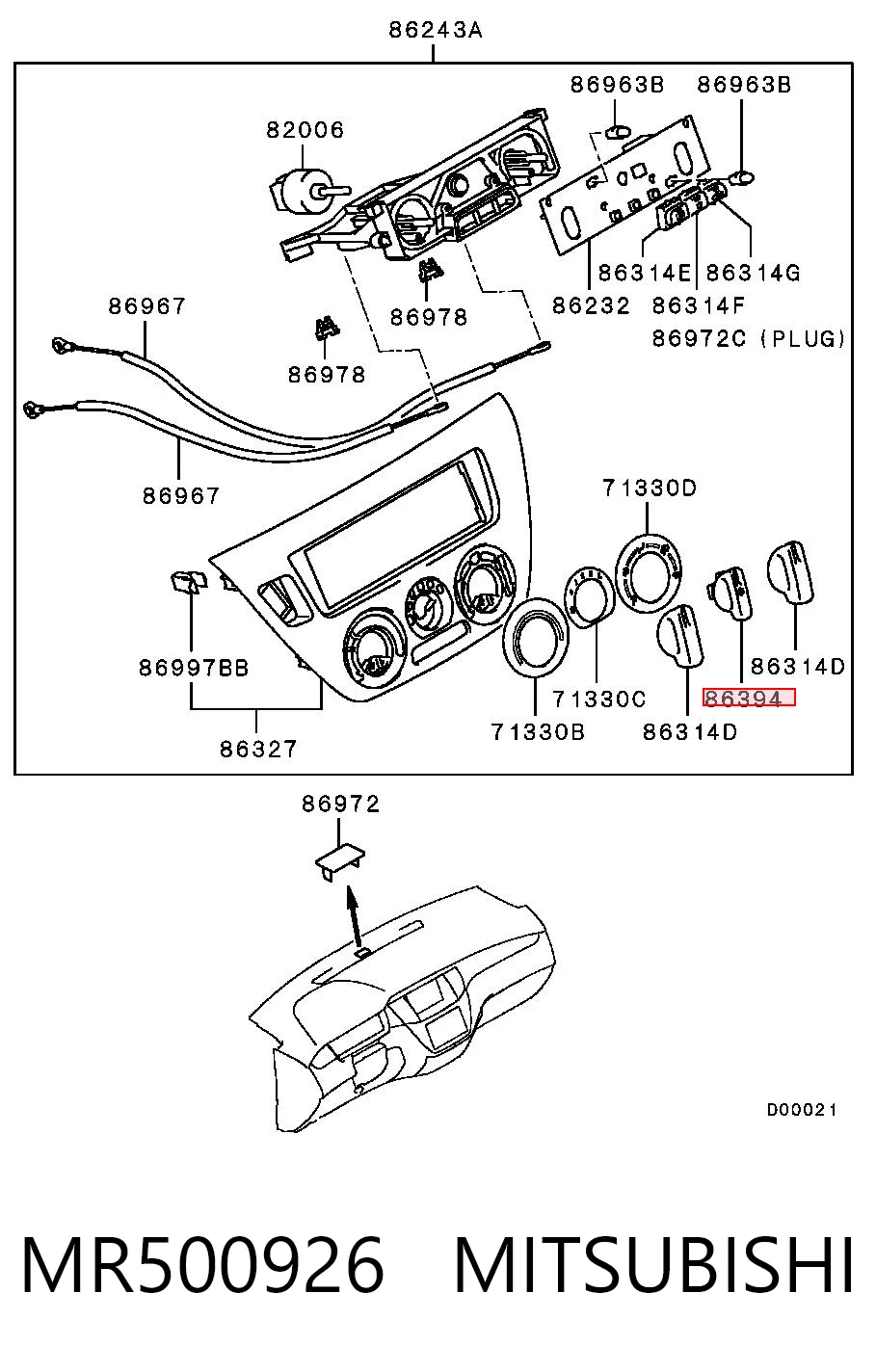 MR500926 Mitsubishi 