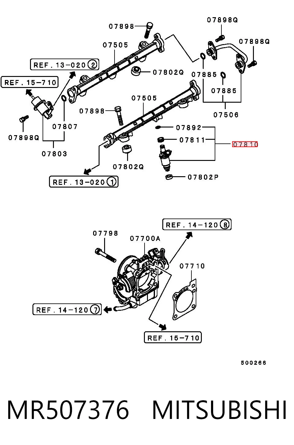 NDT2374 Niles Топливные форсунки