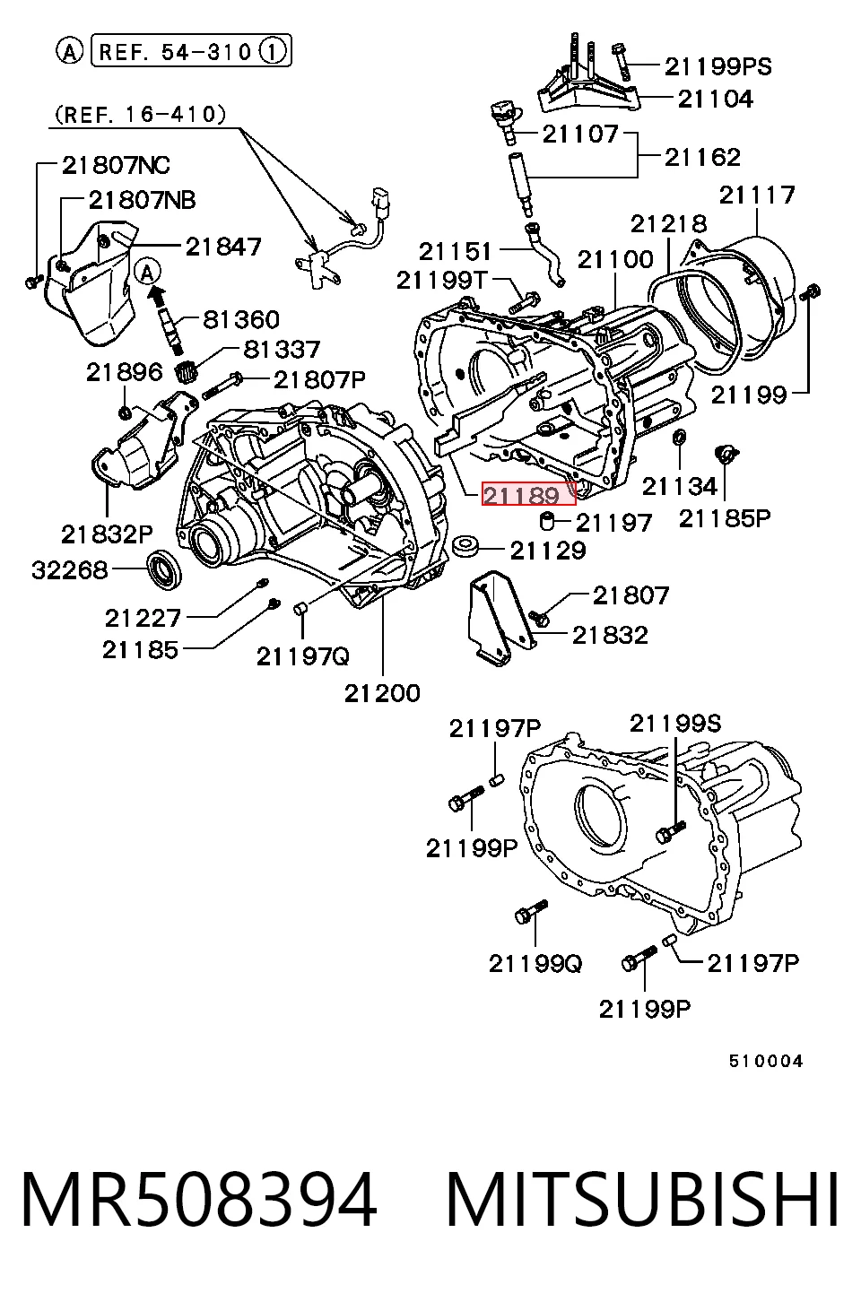 Бампер задний Mitsubishi Carisma хэтчбек (DA) (1995 - 2003) цена, от 133.22 USD