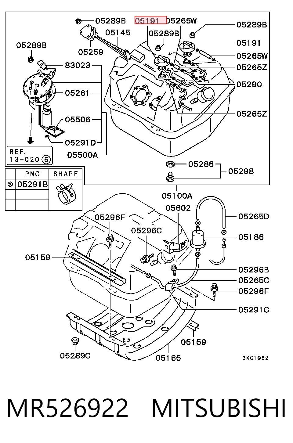 MB595490 Chrysler 