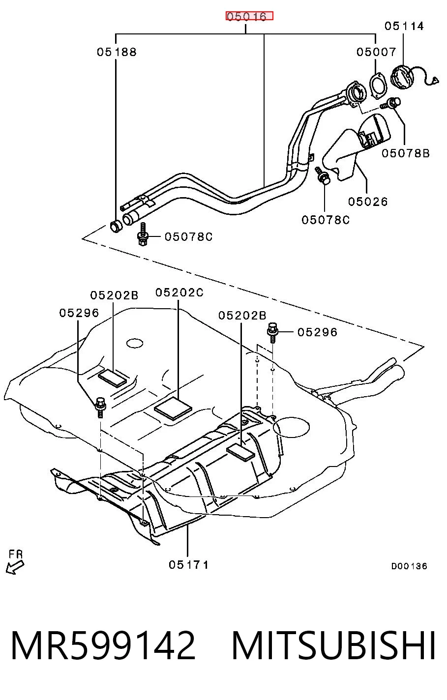 TAM9204 Topsauto Шланг заливной горловины, топливного бака