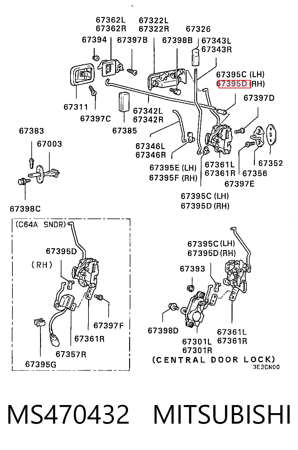 Задняя дверь на Hyundai Sonata III 