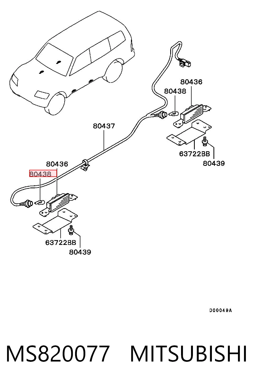 MS820077 Mitsubishi