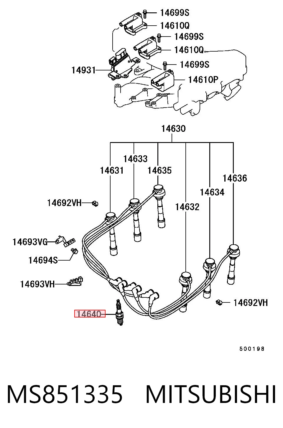 Свечи зажигания 95528733 Peugeot/Citroen