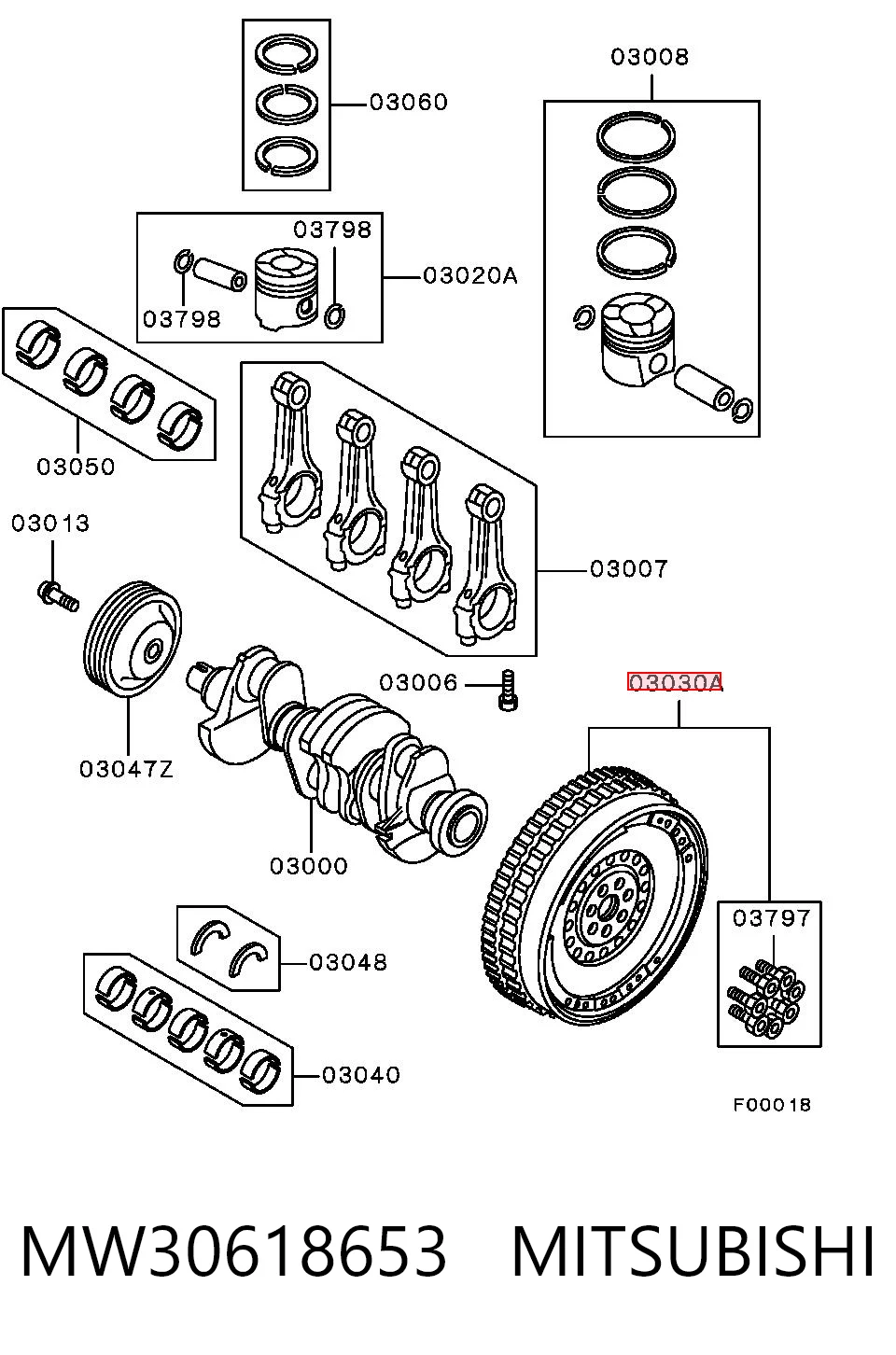 Купить 30618653 Volvo Маховик с зубчатым ободом