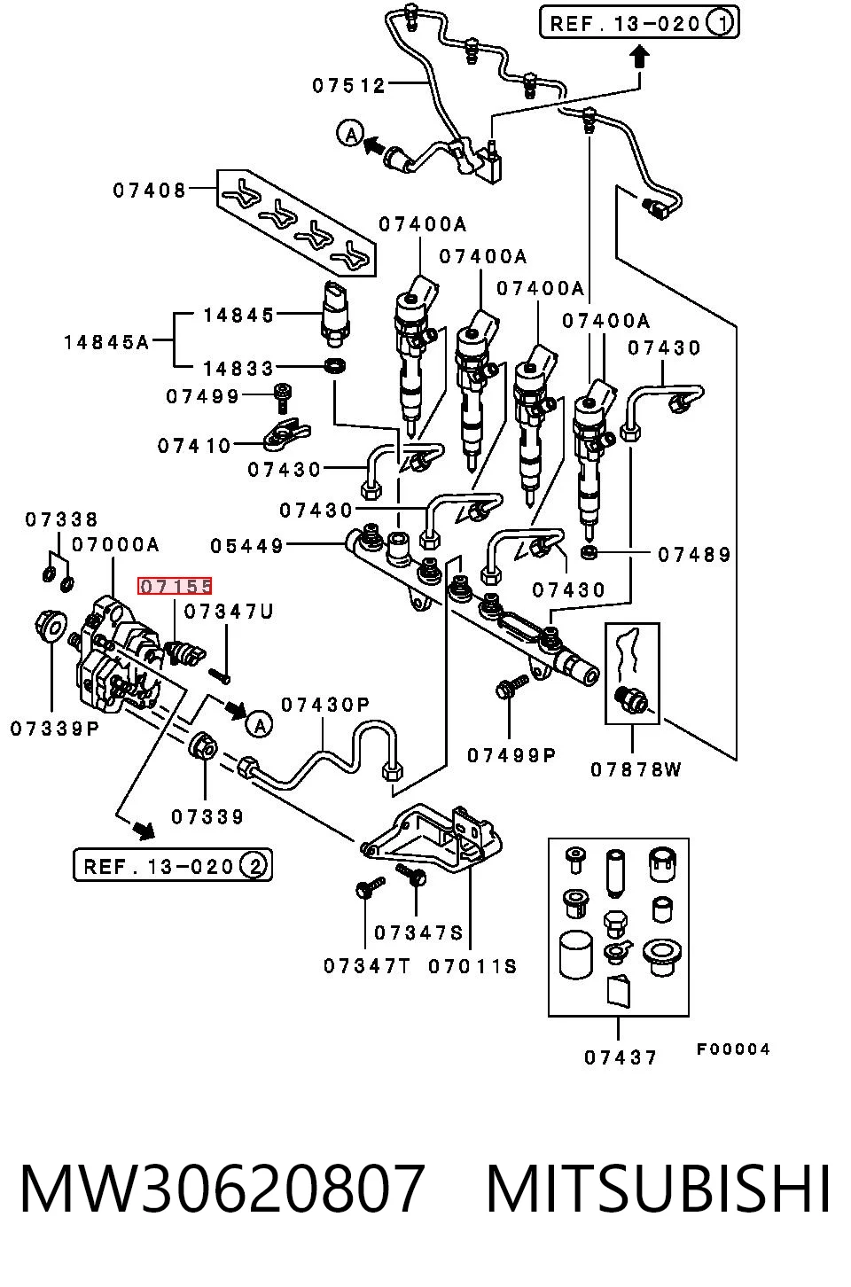 93186571 General Motors Редукционный клапан ТНВД