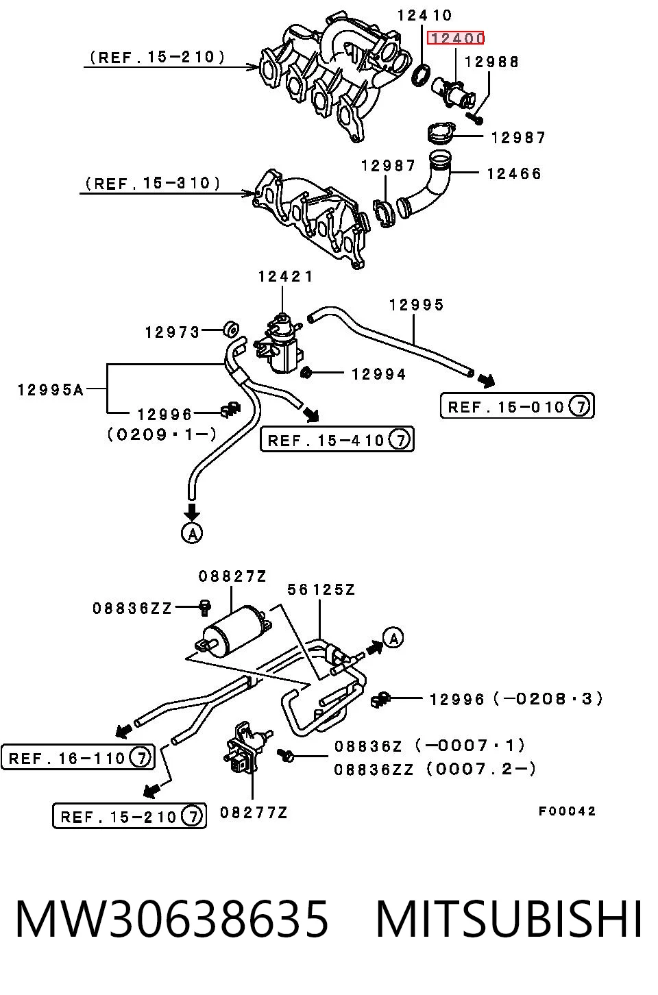 Клапан EGR, рециркуляции газов Peugeot/Citroen 93169066