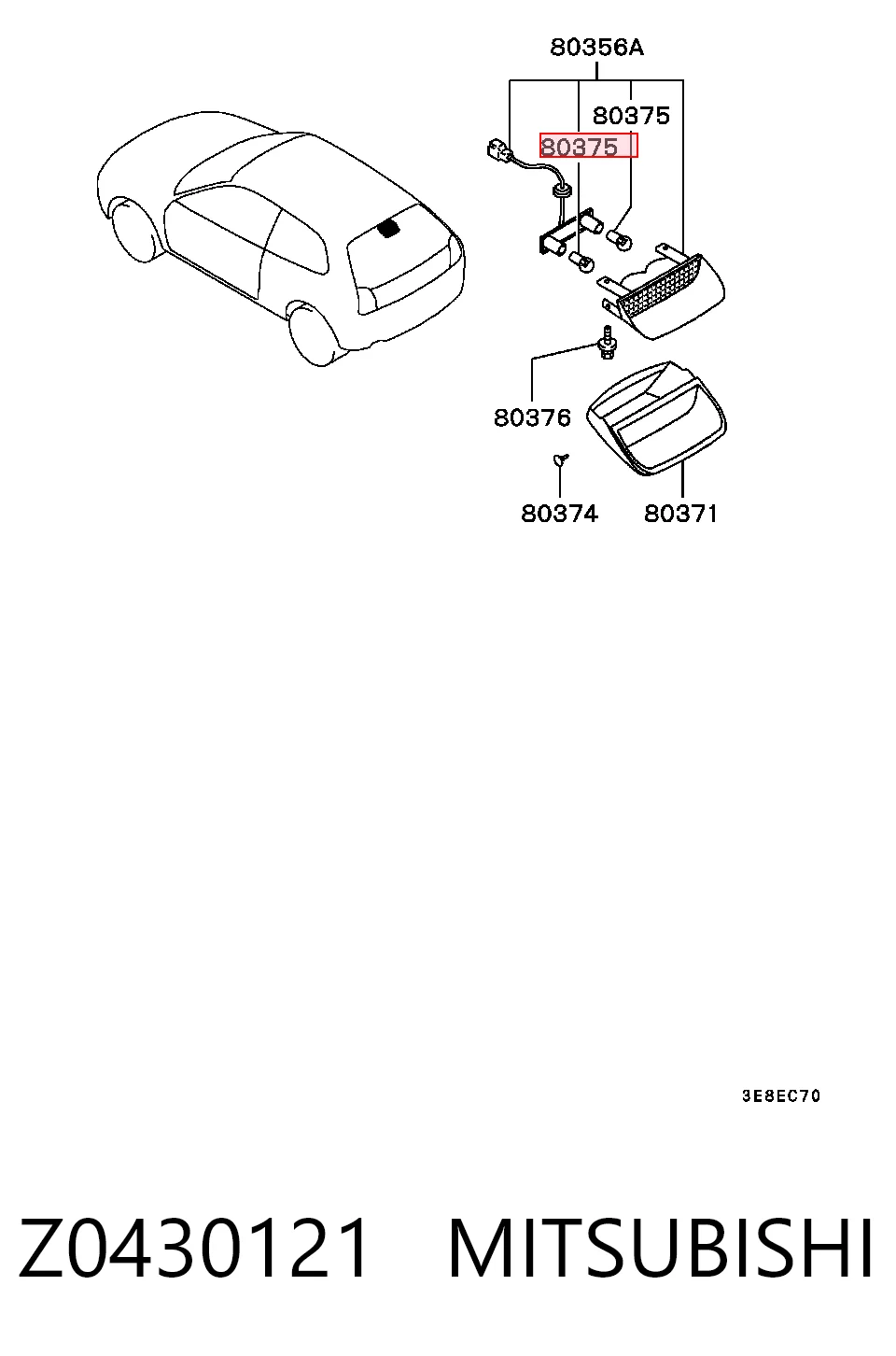 Z0430121 Mitsubishi