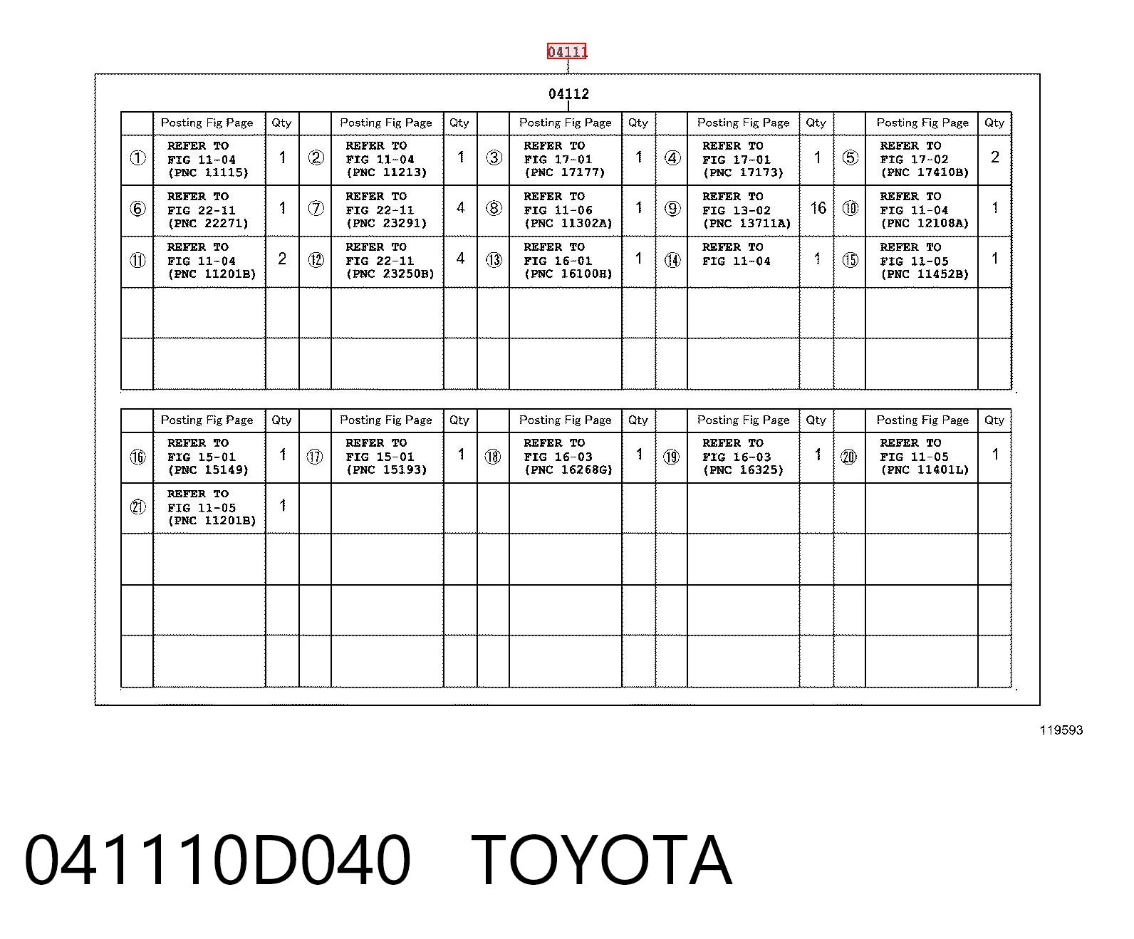 Полный комплект прокладок двигателя Toyota Corolla VERSO минивэн (R10) (2004 - 2009) цена, от 121.74 USD