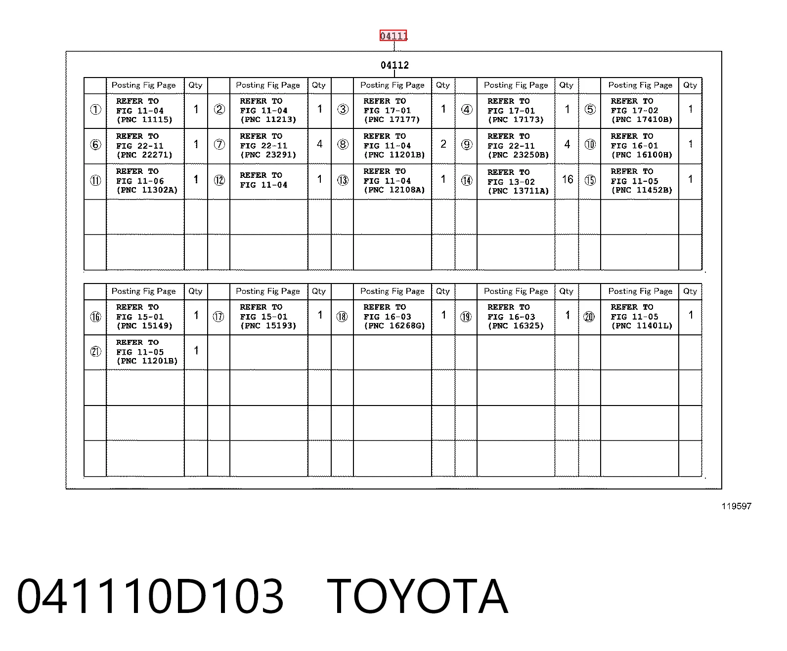 Полный комплект прокладок двигателя Toyota Corolla VERSO минивэн (R10) (2004 - 2009) цена, от 121.74 USD
