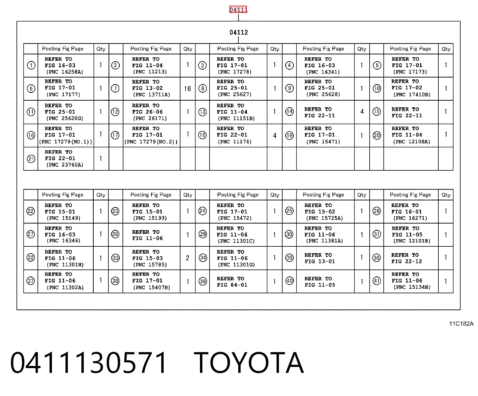 Полный комплект прокладок двигателя Toyota Hiace IV автобус (H1, H2) (1995 - 2011) цена, от 179.26 USD