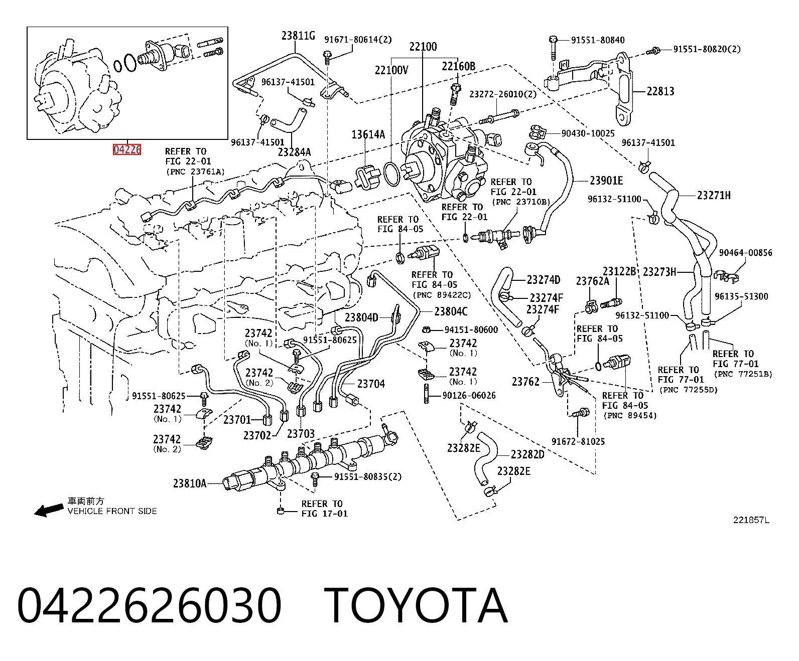 Регулятор давления ТНВД Lexus IS седан (E2) (2005 - 2013) цена, от 187.30 USD