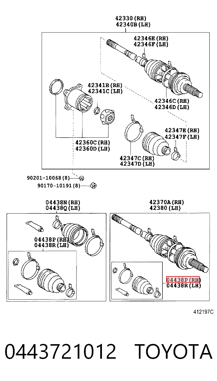 Пыльник ШРУСа задней полуоси внутренний Suzuki 4411854G03000 цена, от 15.85 USD