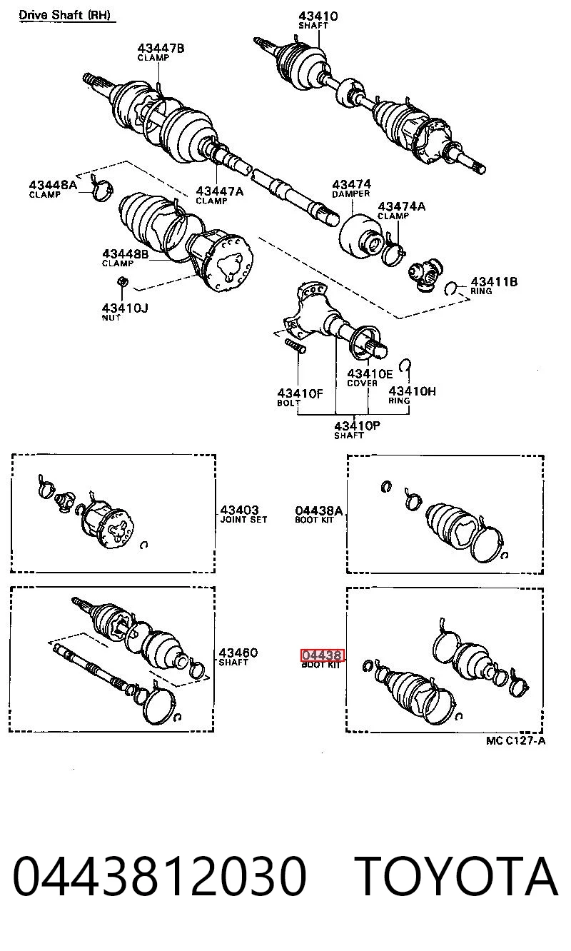Купить FB2044 NIPPON MOTORS Пыльник гранаты наружный, передний