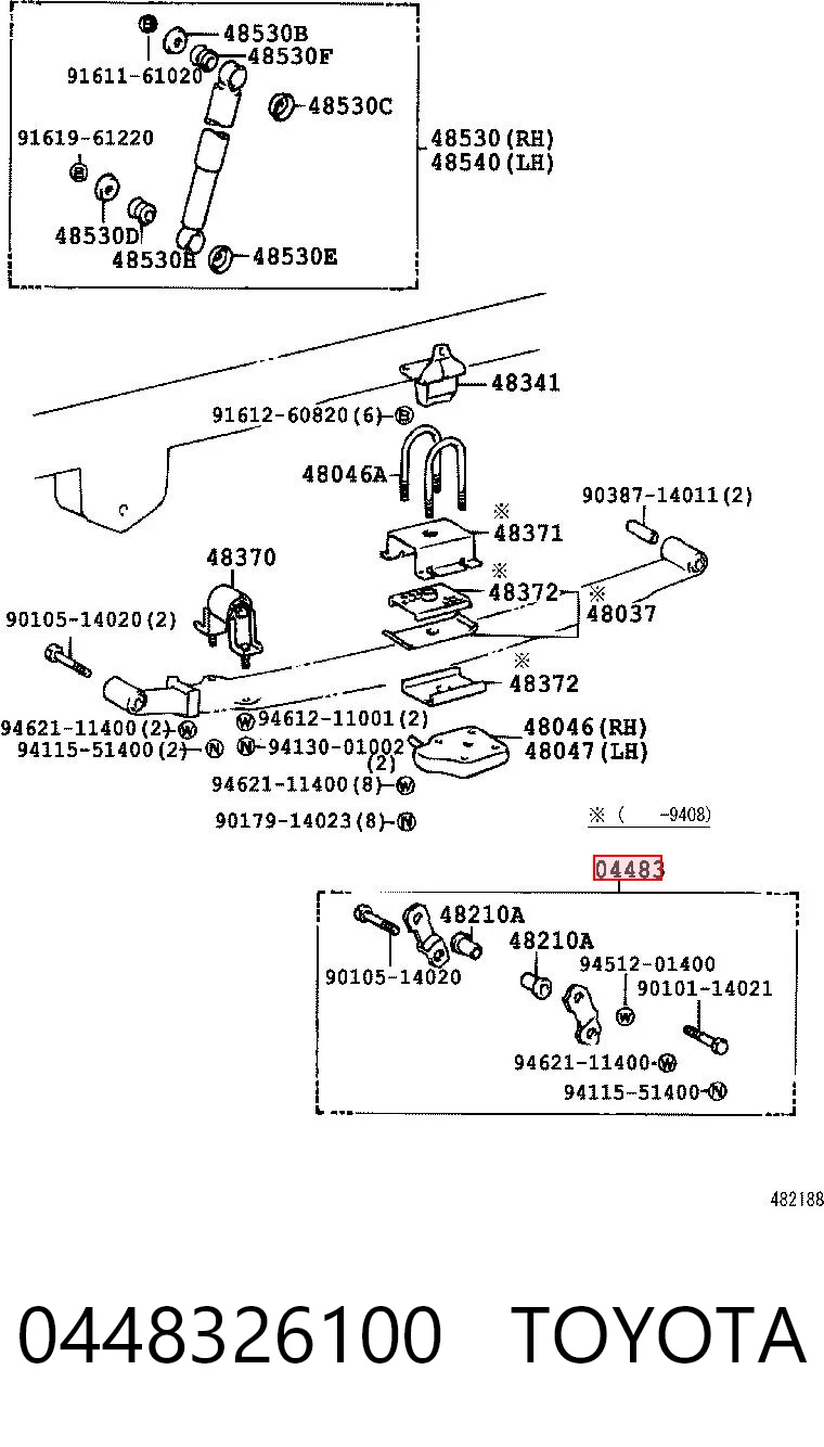 0448326100 Toyota