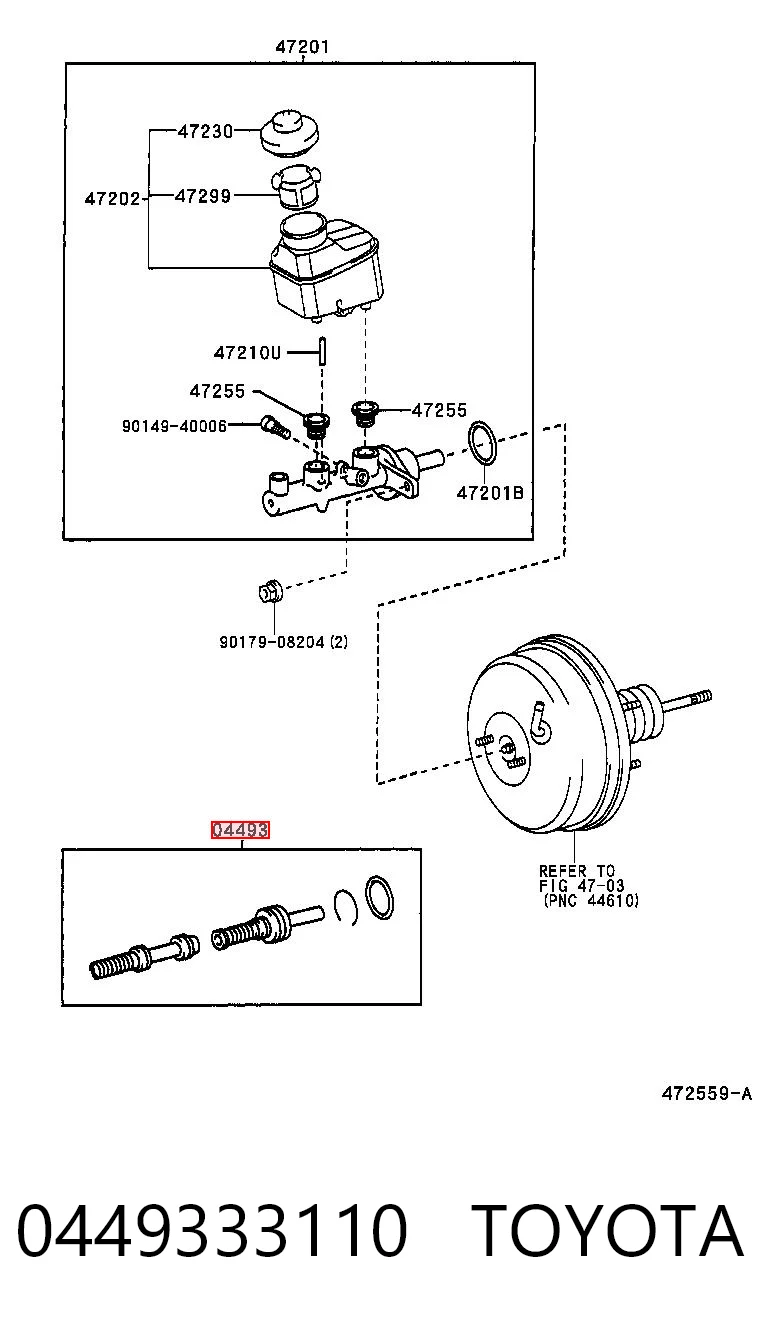 0449333110 Toyota