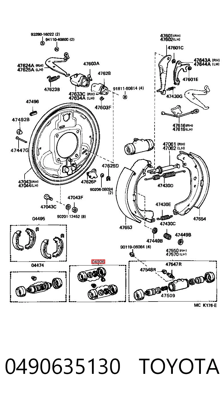BWK224 Lucas Цилиндр тормозной колесный, задний