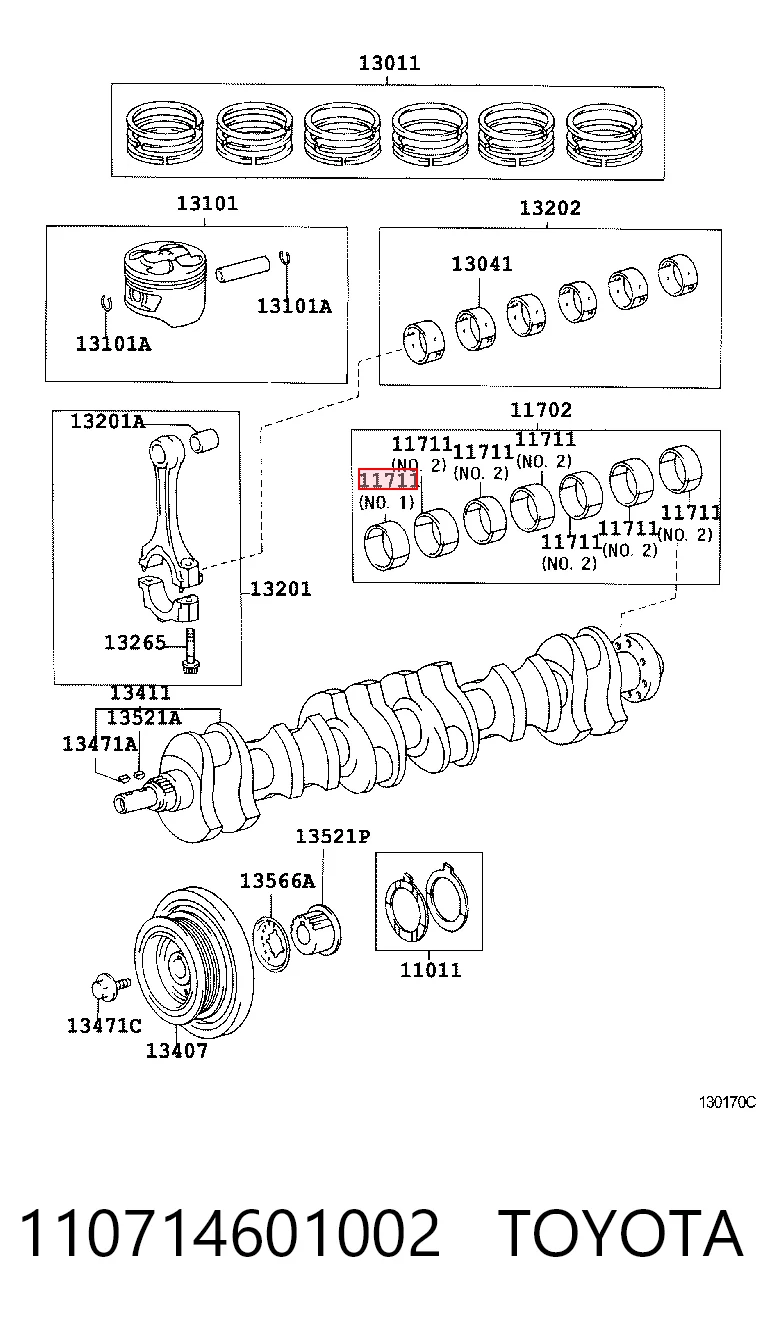 110714601002 Toyota