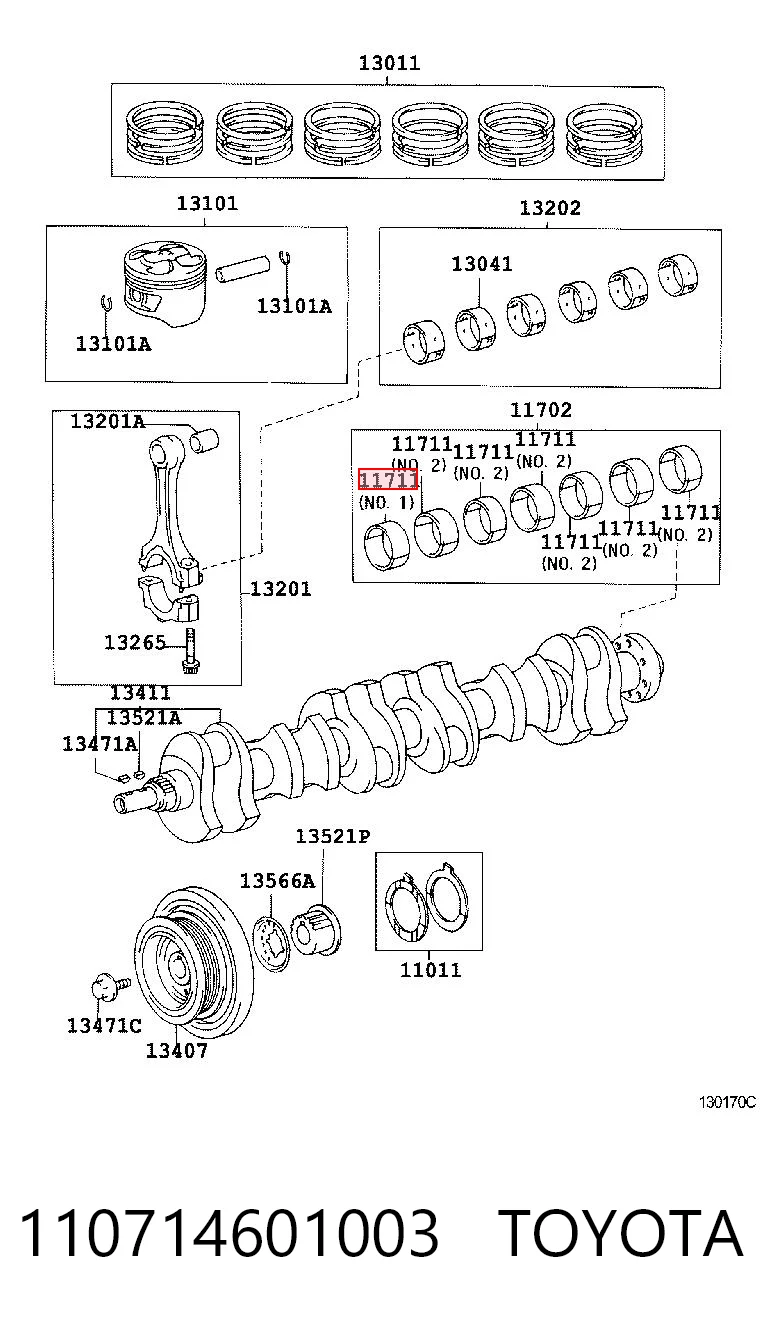110714601003 Toyota 