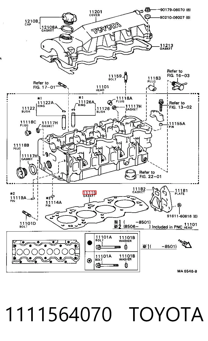 NMC1907 NIPPON MOTORS Прокладка головки блока