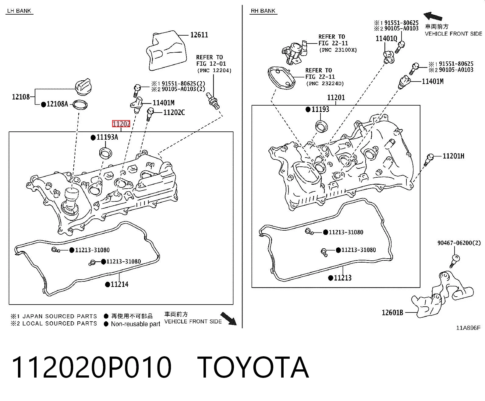 112020P010 Toyota 