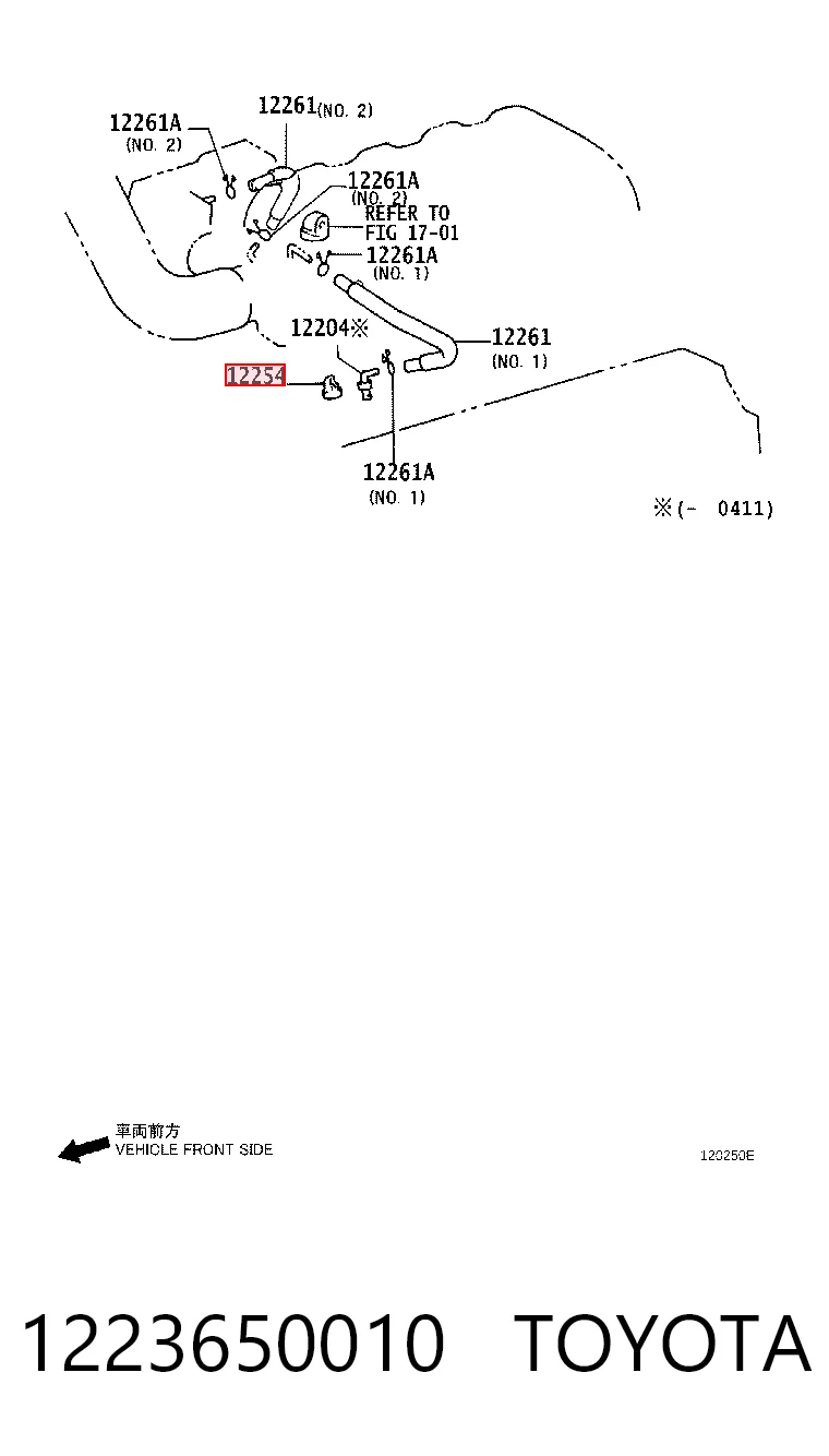 1223650010 Toyota