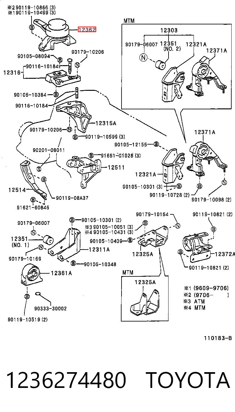Подушка двигателя Patron PSE30182 цена, от 30.56 USD