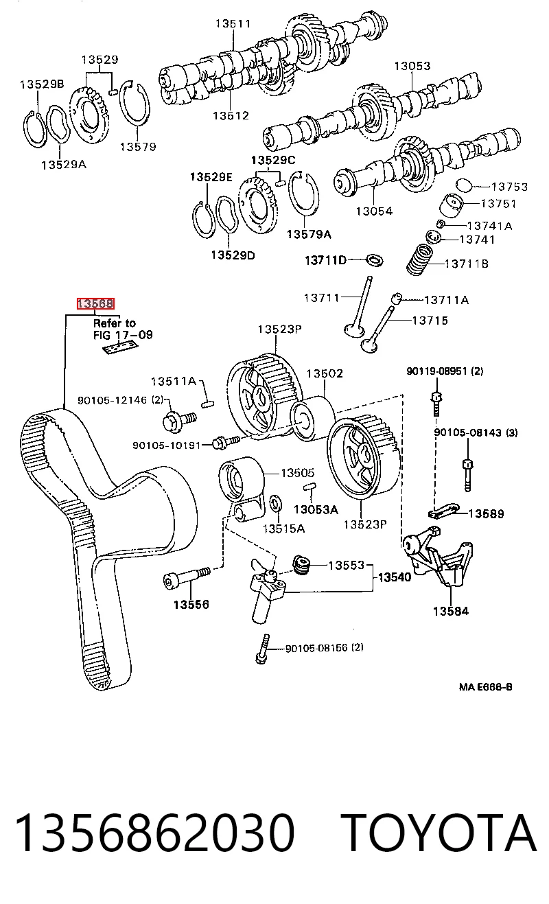 ГРМ ремни General Motors 5636375